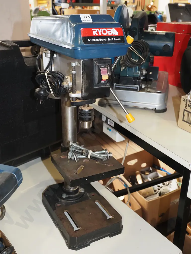 Ryobi 5 speed bench drill press Image 1++