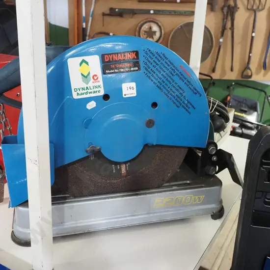 Dynalink 14" metal cut off saw