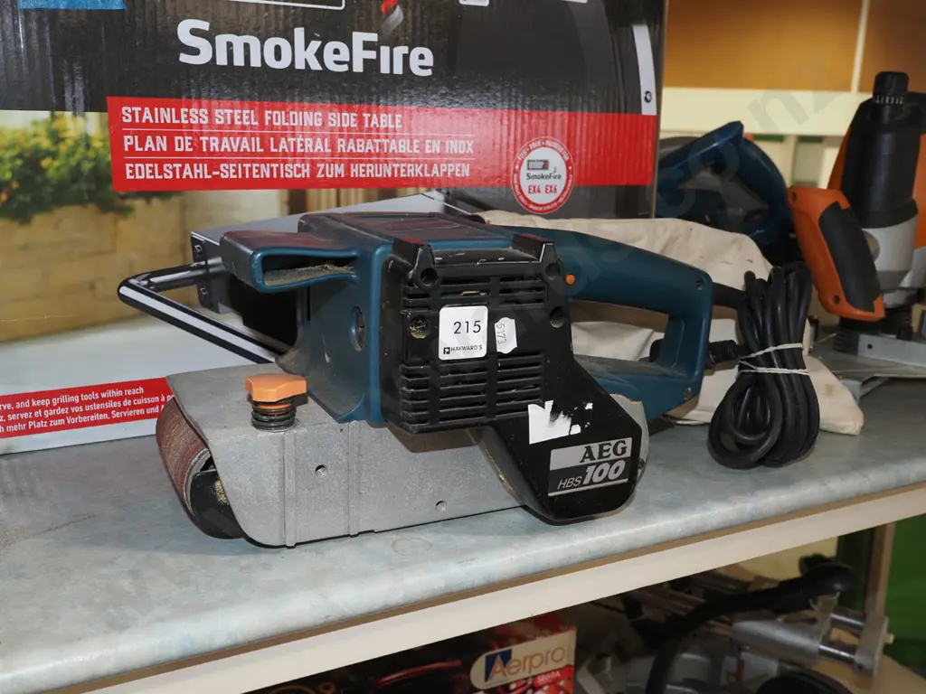 AEG belt sander Image 1++