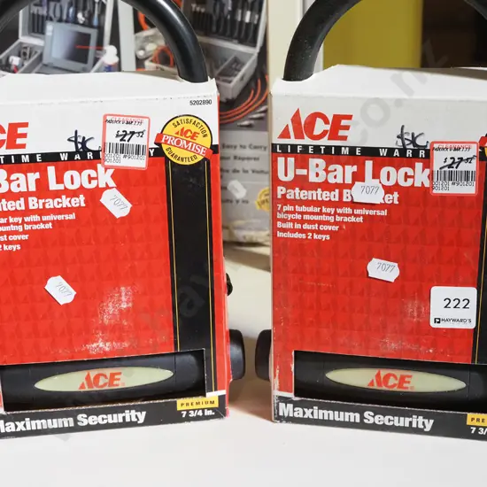 2x U-Bar Lock 