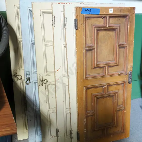 6x wooden cupboard doors H965 W430