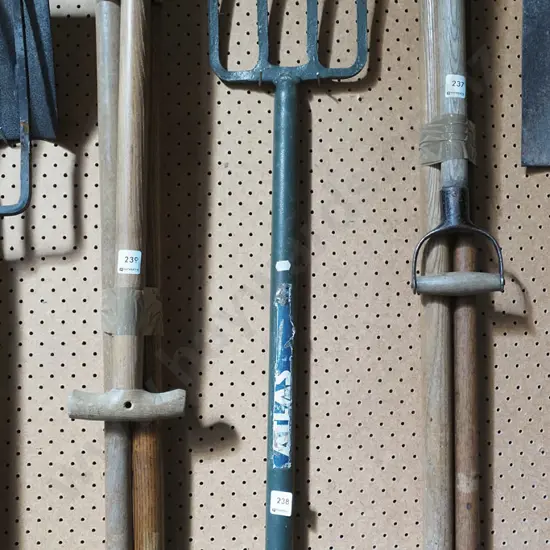 metal garden fork