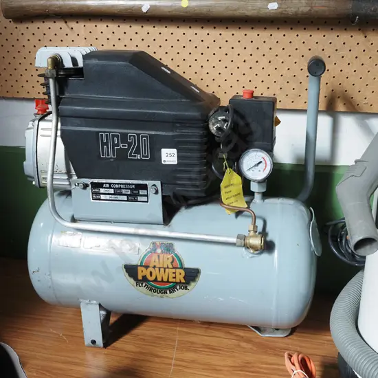 Super Works 2hp air compressor