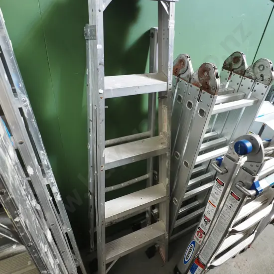 Lyte 4 step aluminium ladder
