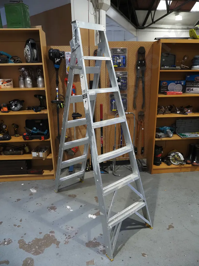 Butler's 6 step aluminium ladder Image 1++