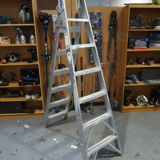 Butler's 6 step aluminium ladder