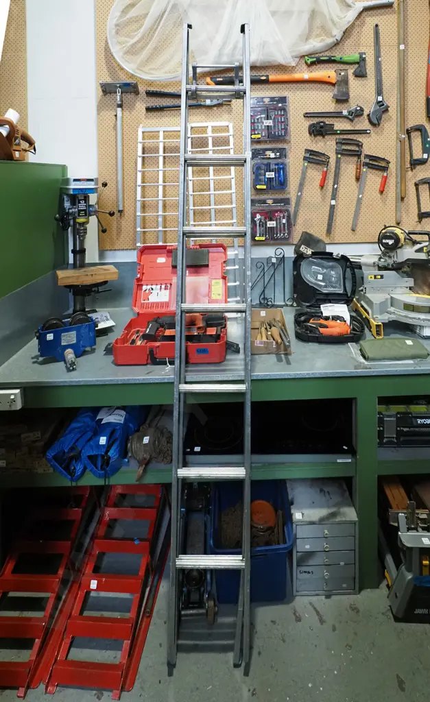aluminium extension ladder Image 1++