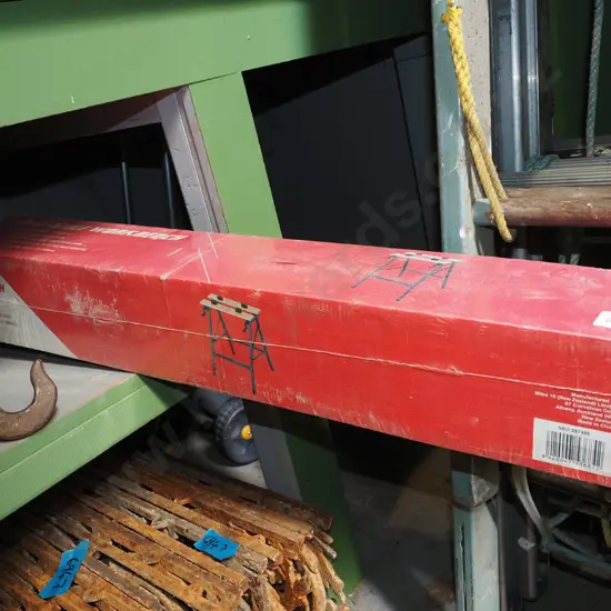 boxed adjustable work bench