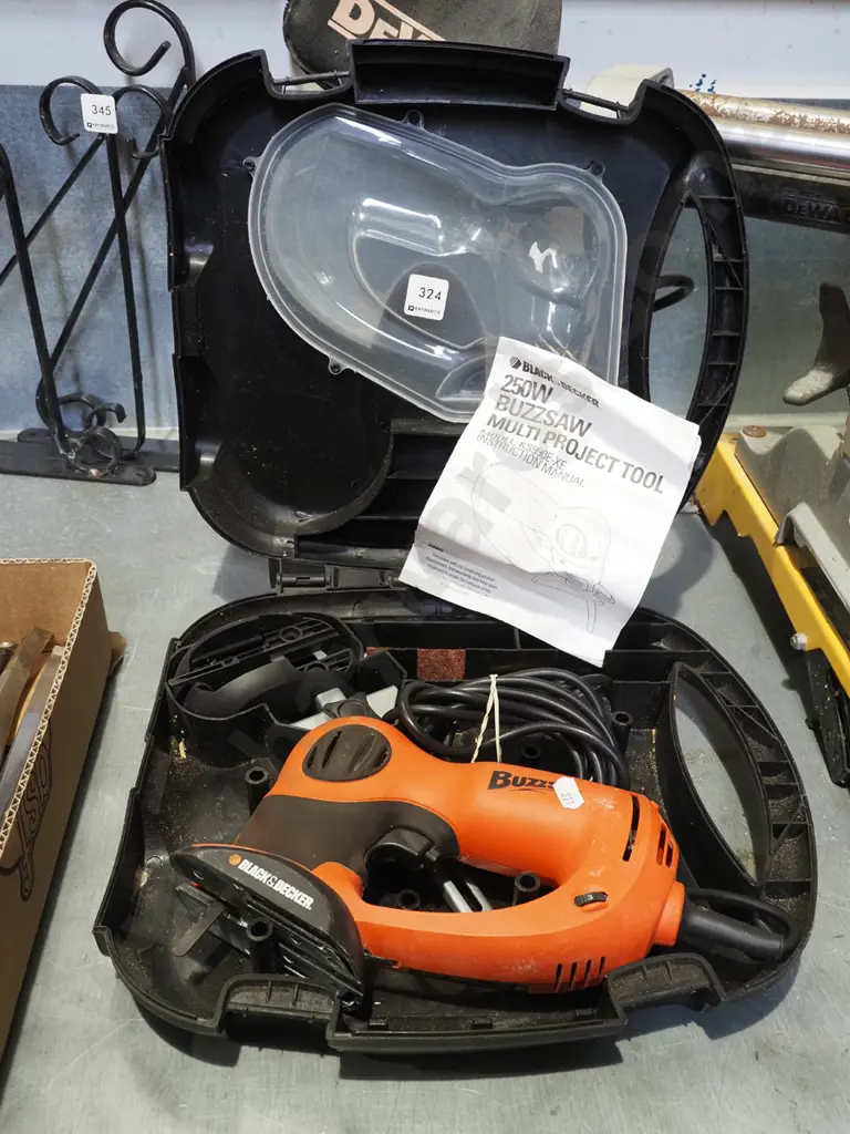 cased Black and Decker buzz saw multi project tool Image 1++