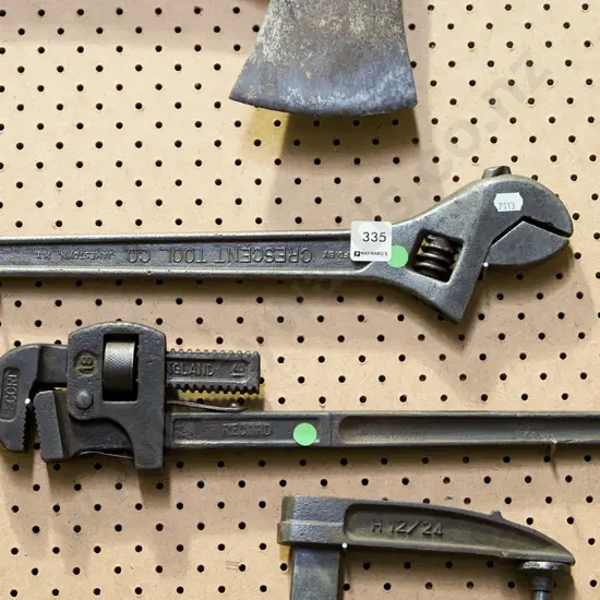 plumber's stilsons, adjstable wrench