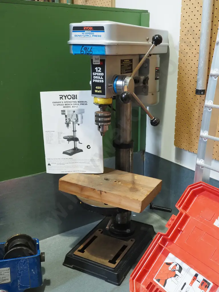 Ryobi 12 speed drill press Image 1++