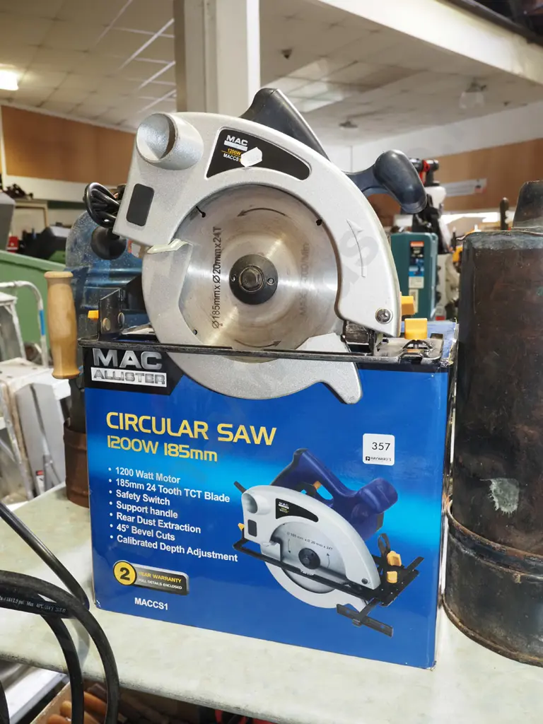 Mac 185mm circular saw Image 1++