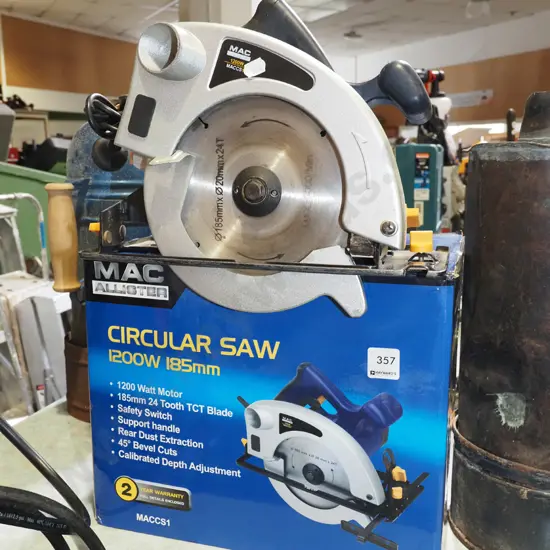Mac 185mm circular saw