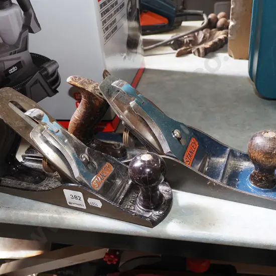 Stanley 4 and 5 hand planes