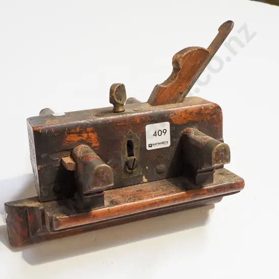 vintage wooden plunge plane