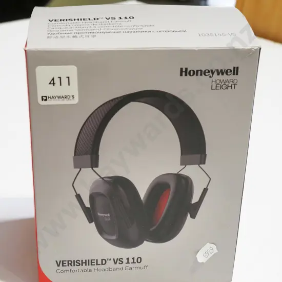 boxed Honeywell ear muffs
