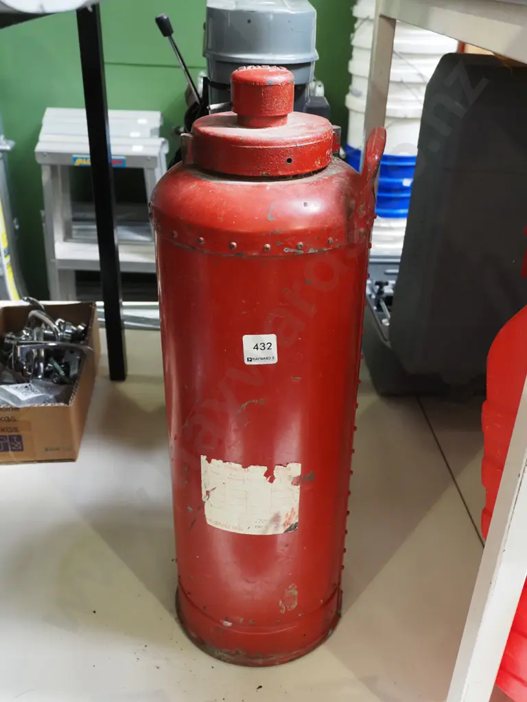 vintage fire extinguisher Image 1++