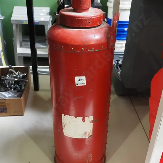 vintage fire extinguisher
