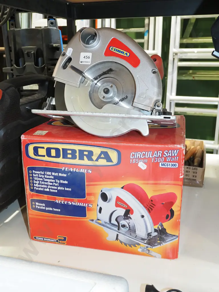 Cobra 185mm circular saw in original box Image 1++