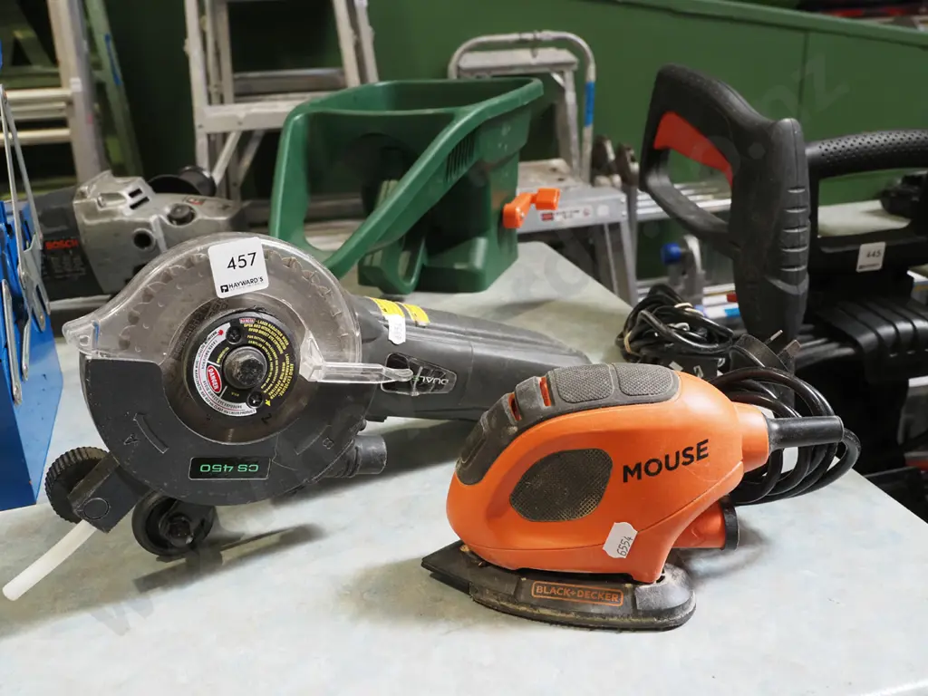 Dual saw, Black and Decker mouse sander Image 1++