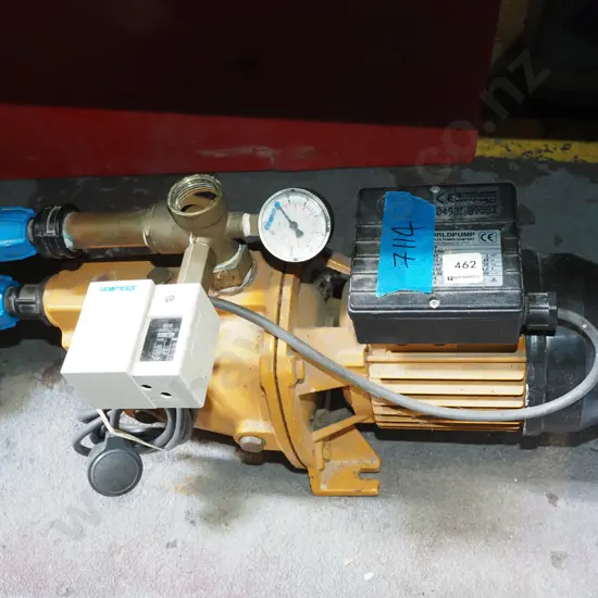 water pump - missing brass seal