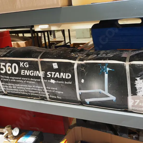 560kg engine stand in box - damage to box
