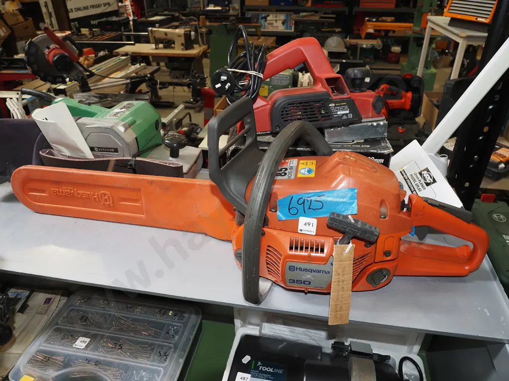 Husqvarna 350 chainsaw Image 1++