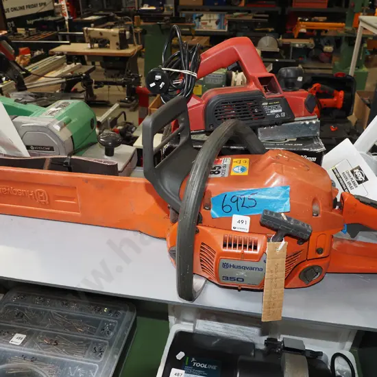 Husqvarna 350 chainsaw