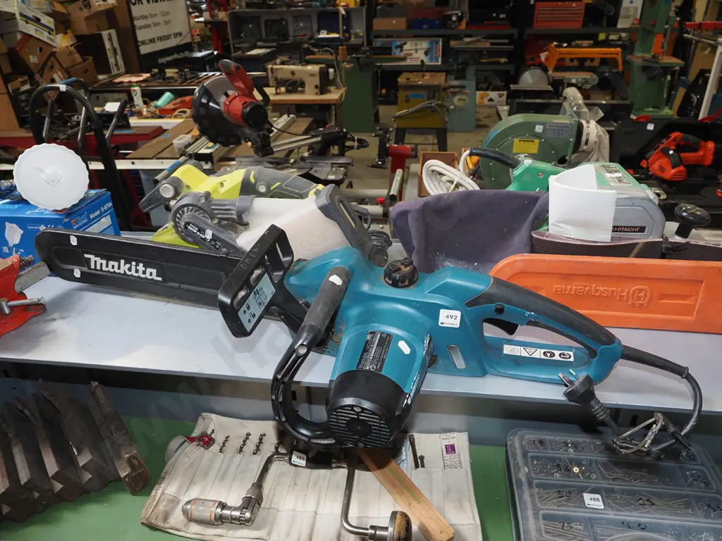Makita electric chainsaw Image 1++