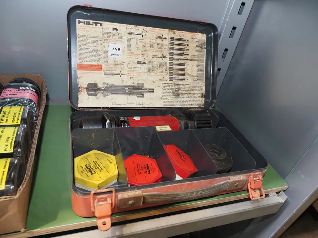 Hilti DX100/L single shop powder actuated nail gun Image 1++