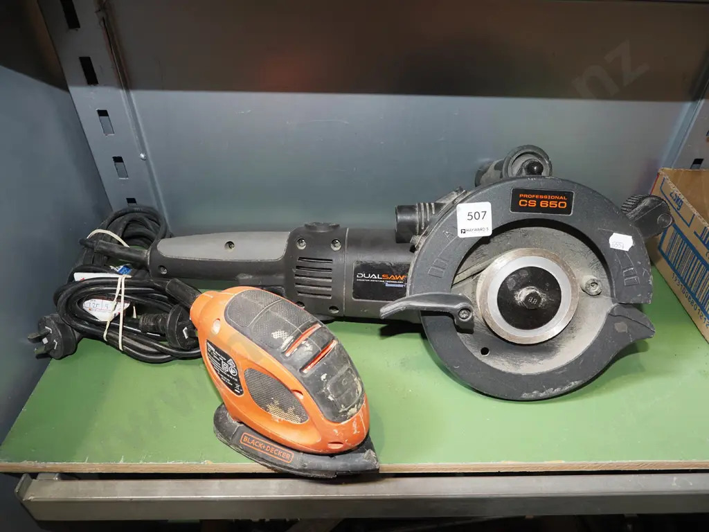 Dual saw, Black and Decker mouse sander Image 1++