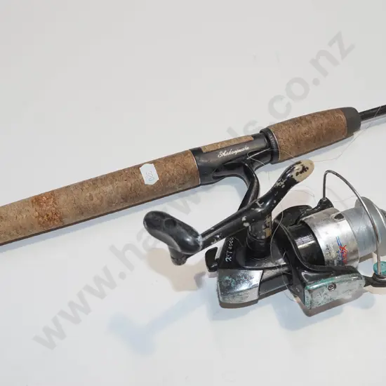 fishing rod and reel