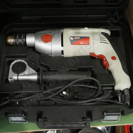 Icon cased impact drill