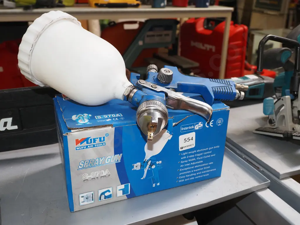 Wufu boxed S/970A spray gun  Image 1++