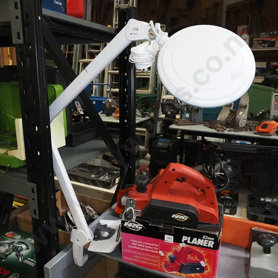 anglepoise illuminated magnifying glass