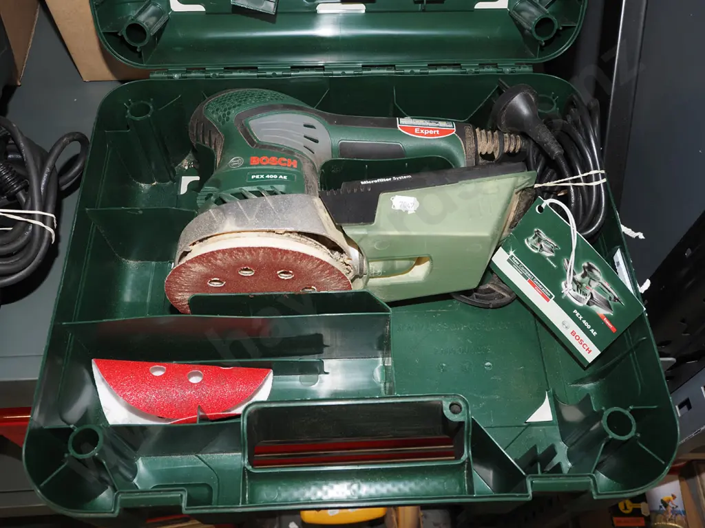 Bosch PEX400 random orbital sander Image 1++