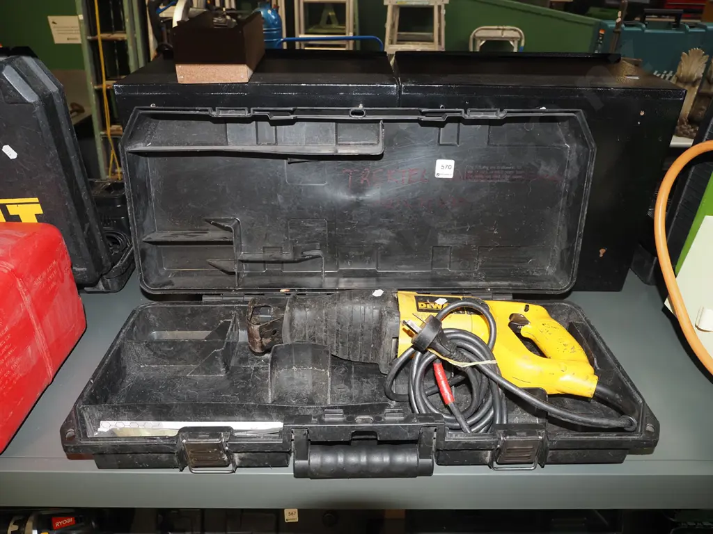 cased Dewalt sabre saw Image 1++