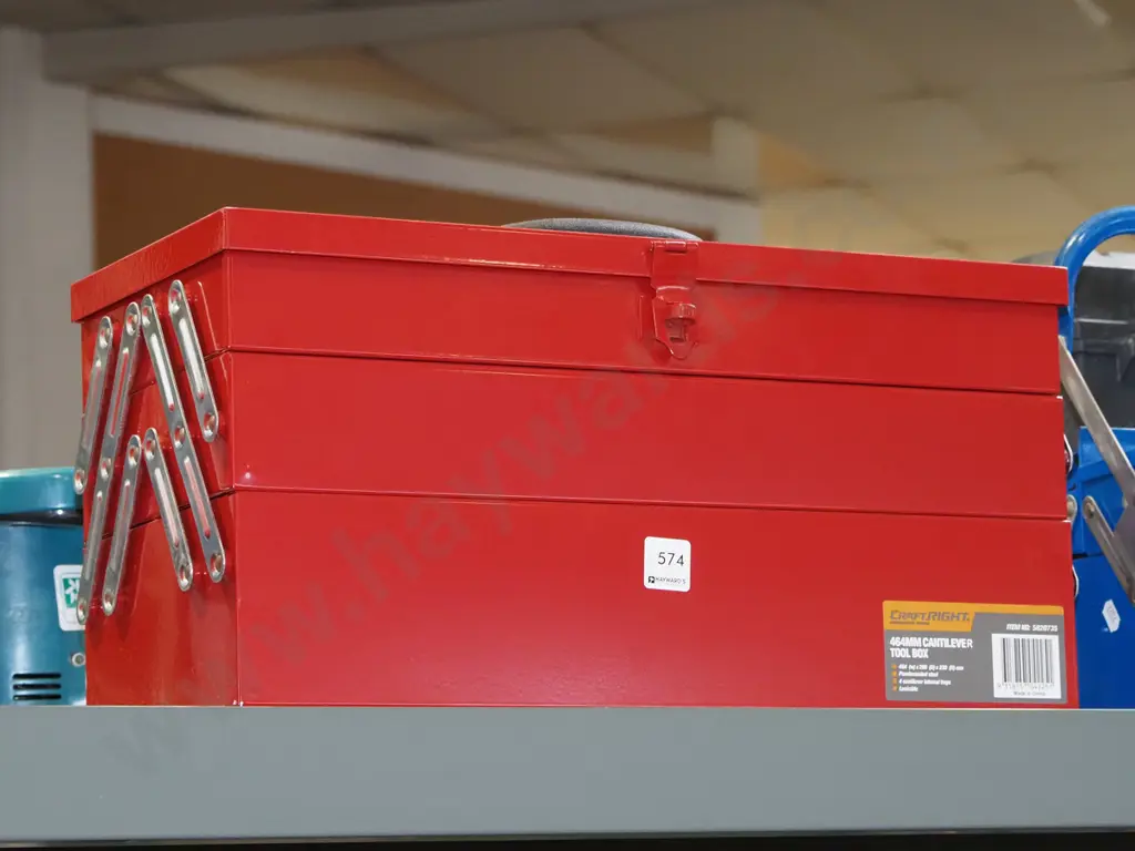Craftright 464mm cantilever tool box Image 1++