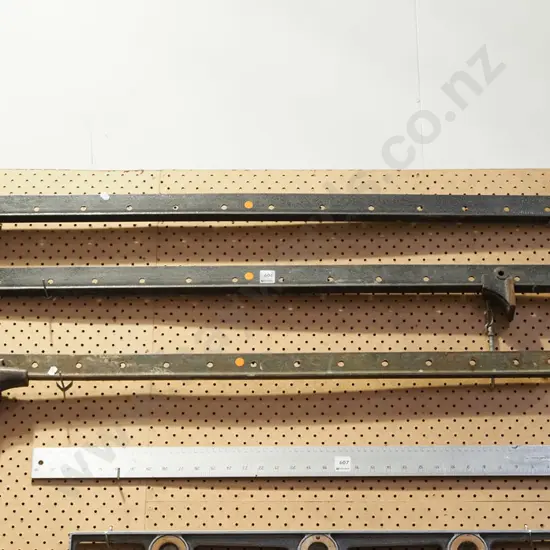 3x sash clamps- orange dots Longest L1210