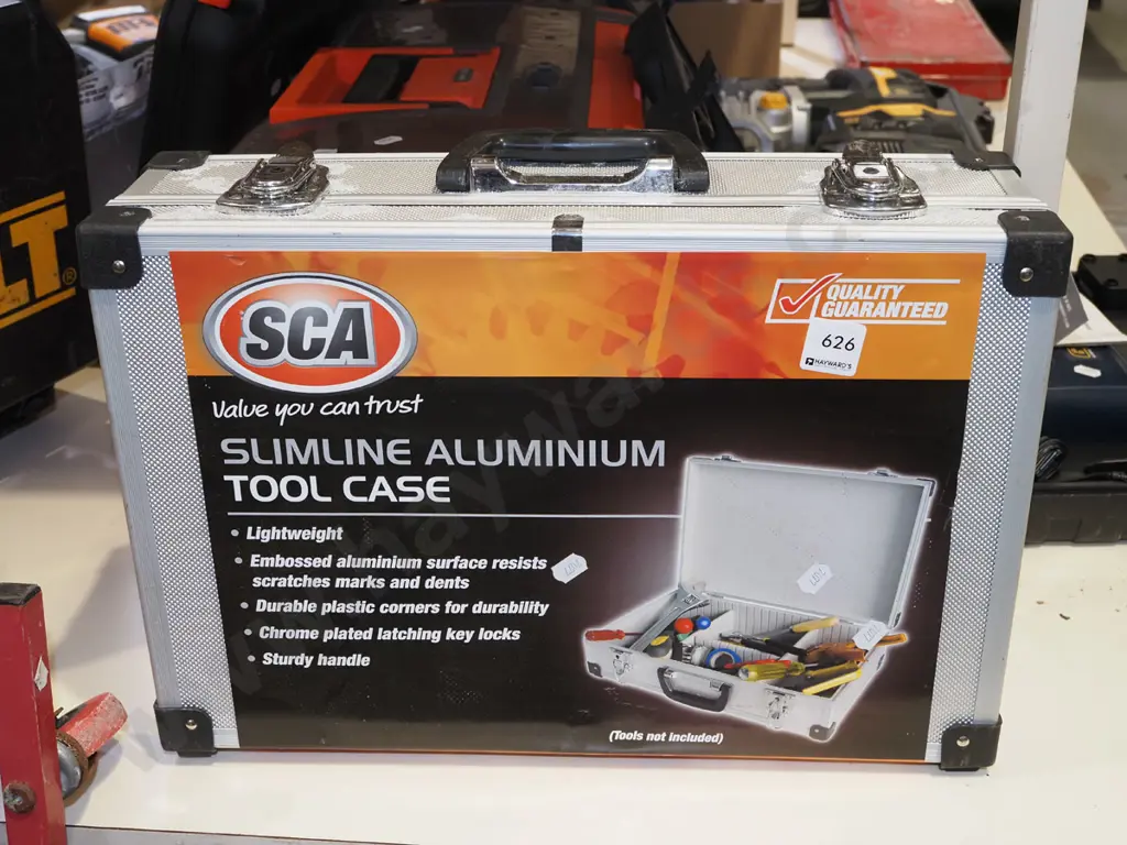SCA slimline aluminium tool case Image 1++
