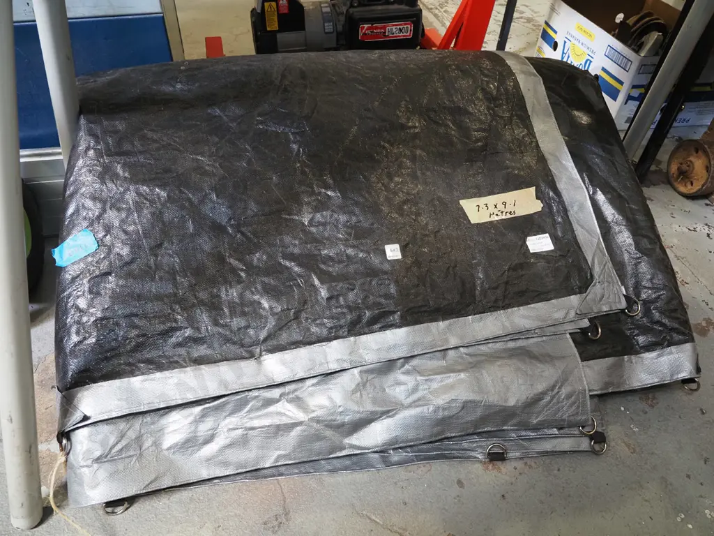 large havy duty tarpaulin 7.3mx9.1m Image 1++