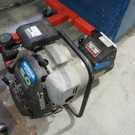 Honda GC160 petrol powered generator