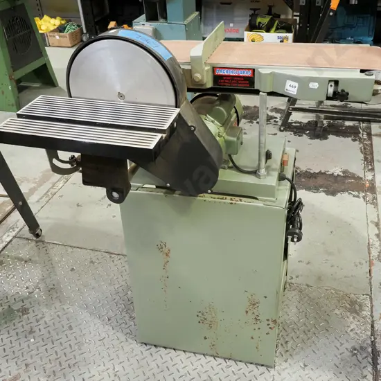Machineworks MM492A belt sander and disc sander
