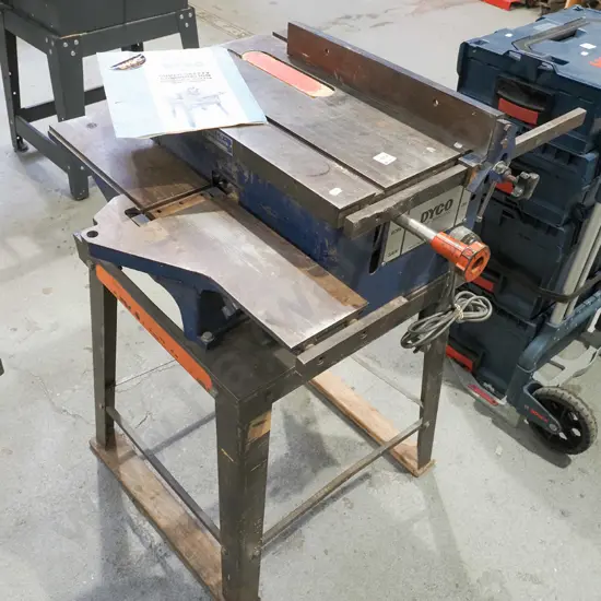 Dyco combination saw bench, buzzer, dowel borer