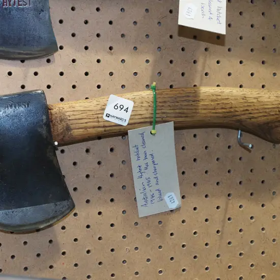 Australian Hytest hatchet