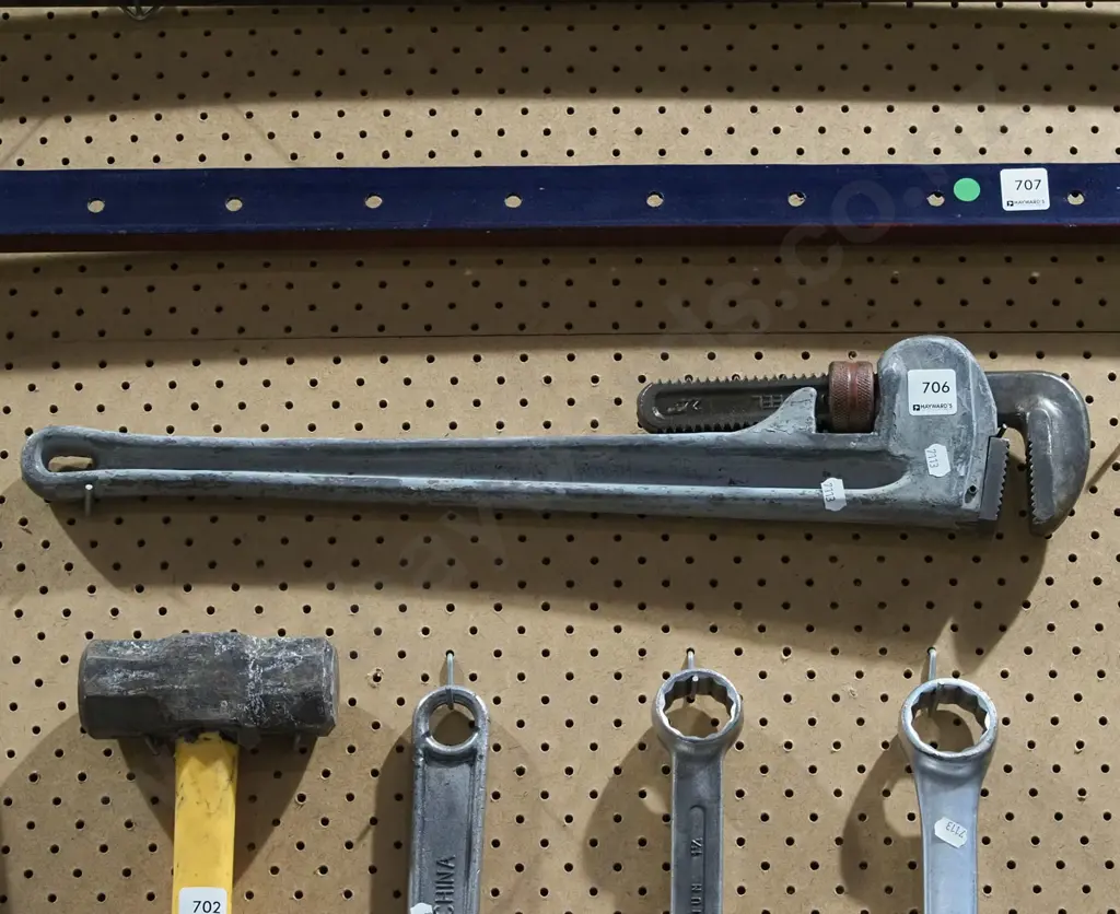 24" aluminium pipe wrench Image 1++