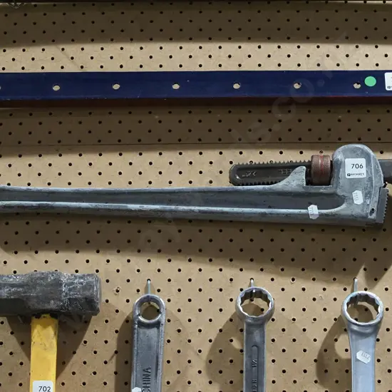 24" aluminium pipe wrench