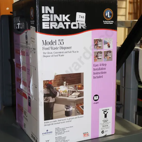 boxed Model 55 Insinkerator