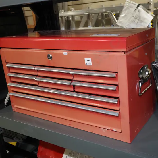 lockable tool box - key in office H340 W600 D260