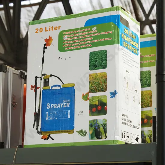boxed as new 20L garden sprayer